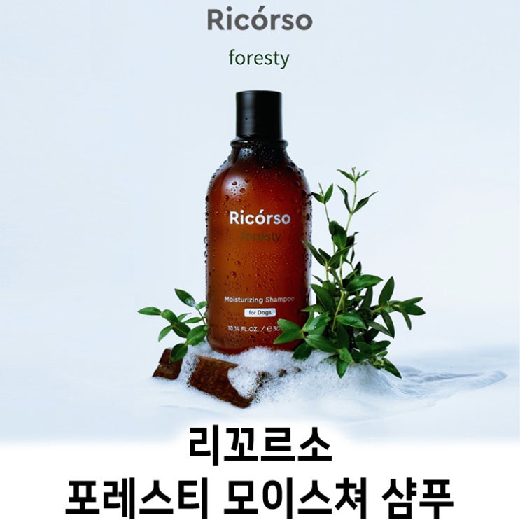  [리꼬르소 포레스티 모이스쳐 샴푸] 배곧 반려용품점 펫마루