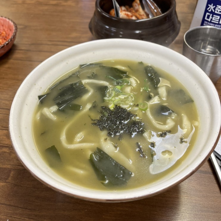  제주도 공항근처 이도이동 우리가족 최애 도민 맛집: 갱이네 보말칼국수