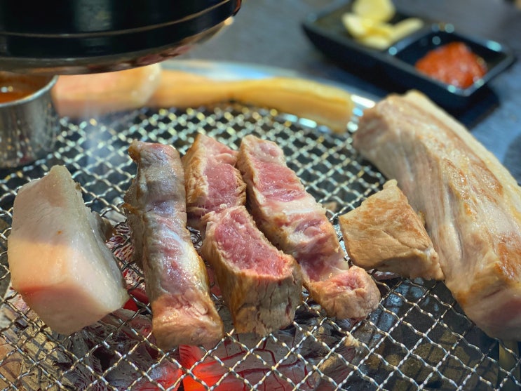  아라동 고기집 근고기부터 푸짐한 양념목살과 냉면까지 모조리 맛있는 아라거기 아라동 맛집 추천