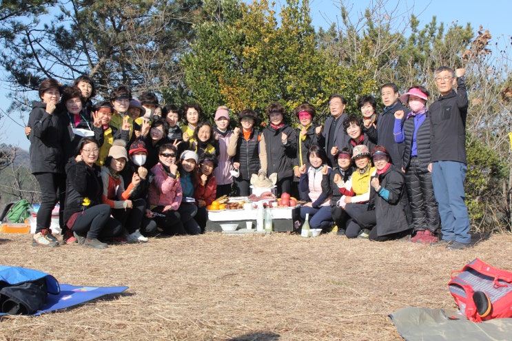  포항문화원 아라반 구룡포 산악회 시산제 거행