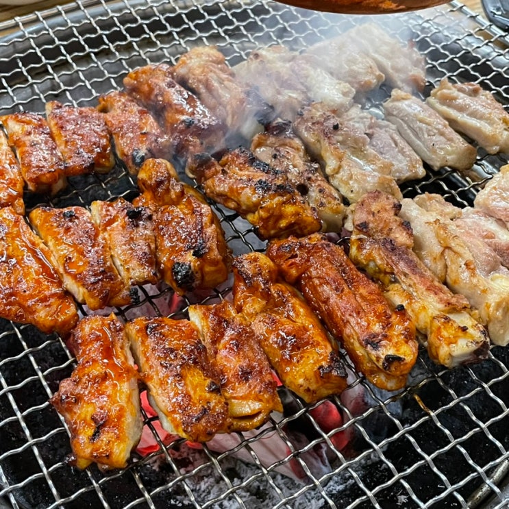  학익동 맛집 놀놀숯닭갈비 숯불닭갈비 짱!