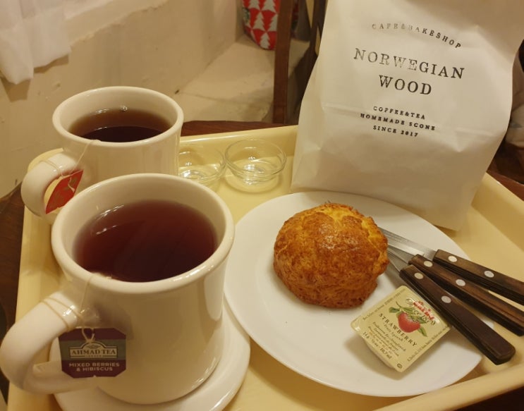  수유 카페, 스콘맛집 노르웨이안우드