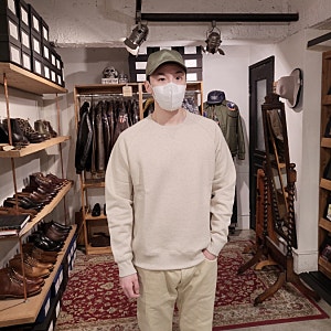 홍대 모드맨(mode-man) 해외 브랜드 편집샵 데님 맨투맨 시착 후기