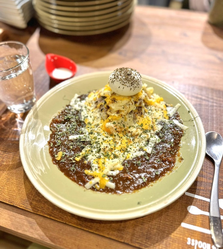  후쿠오카여행 아카사카 텐진 카레맛집 3spoonカレー