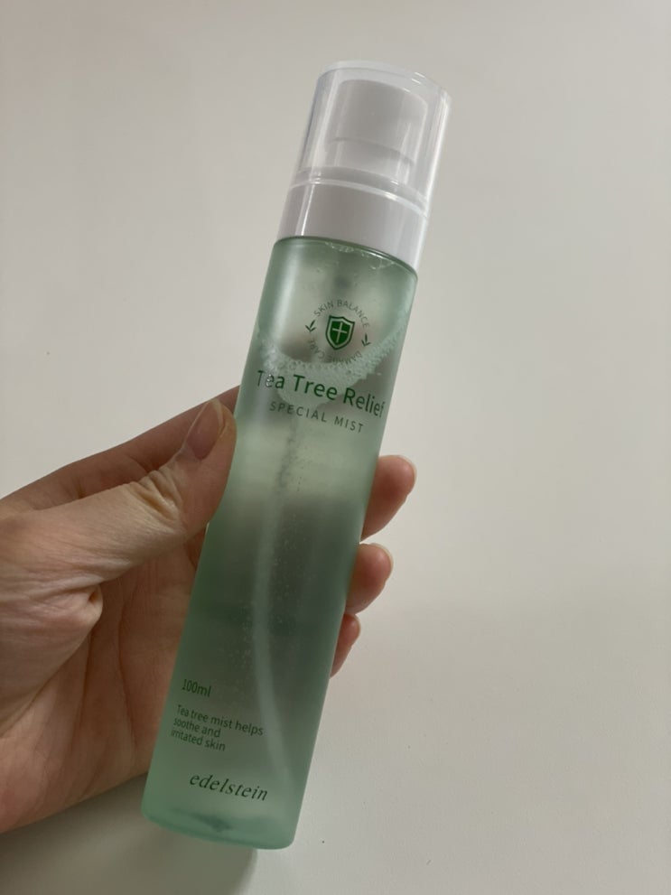  여드름 미스트 진정과 보습성분이 함유되어 있는 가성비 좋은 에델스타인 티트리 릴리프