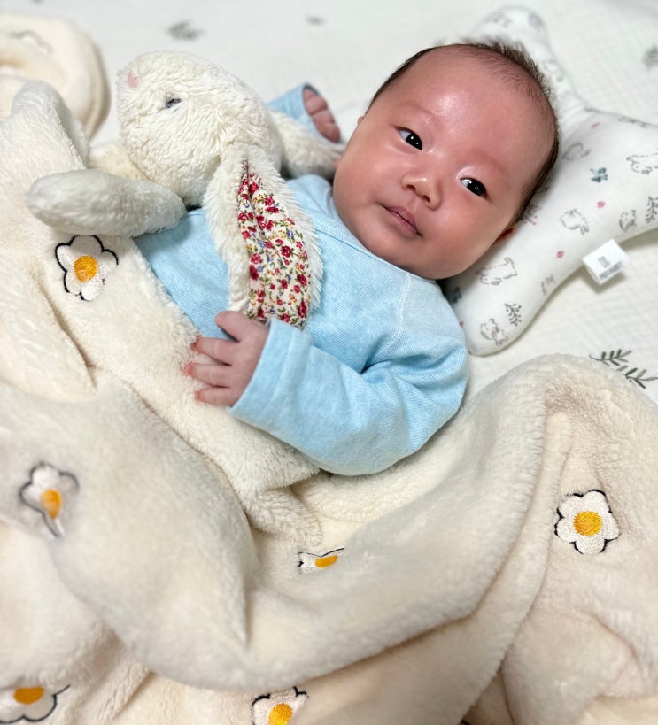  아기 겨울이불 포근나라 무형광 양면보아 겨울담요 너무 만족!
