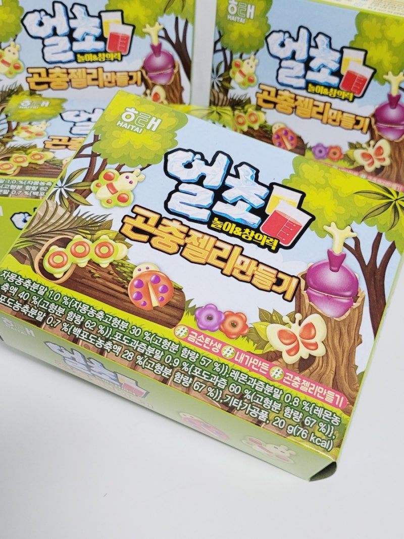 해태 얼초시리즈 숲꾸미기2탄 얼초곤충만들기! 겨울 집콕놀이로 딱! : 네이버 블로그