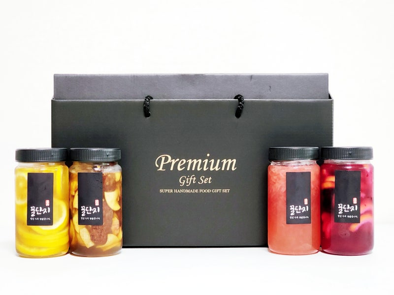구미 수제청 선물세트 답례품은 꿀단지 수제청