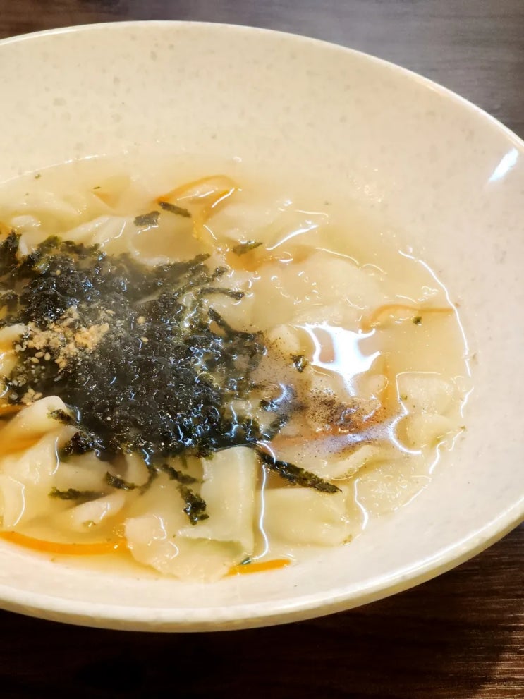  [광교 맛집] 눈오는날엔 수제비 | 강조 손칼국수