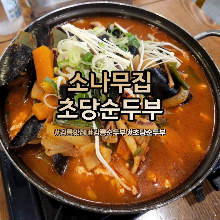  강릉 초당순두부 초당소나무집 솔직한 후기!
