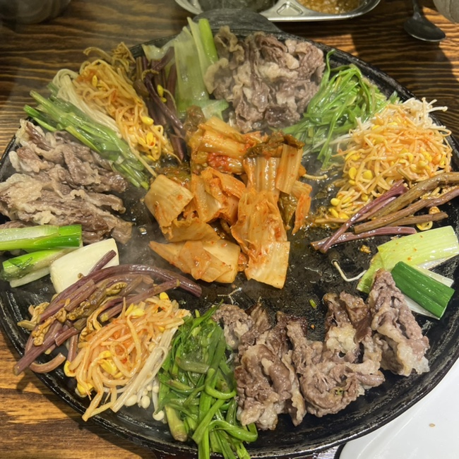  운암동맛집 차돌박이구절판 운암회관 육회