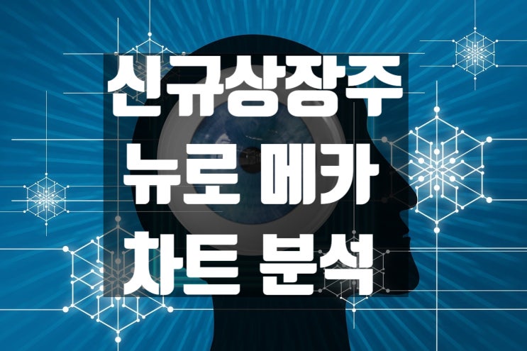 신규상장주 뉴로메카 주가 전망과 차트 분석 방법