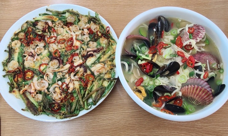  칠서 맛집 무릉리 만타이해물칼국수