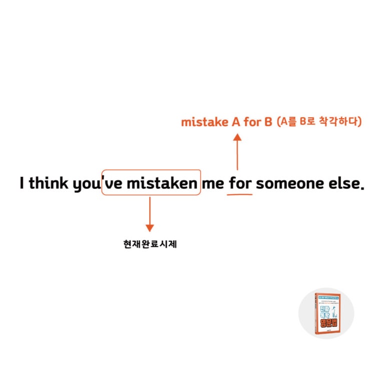  생활영어회화 소소한 복수, 사람 잘못 봤어요. 꺼져! You've mistaken me~