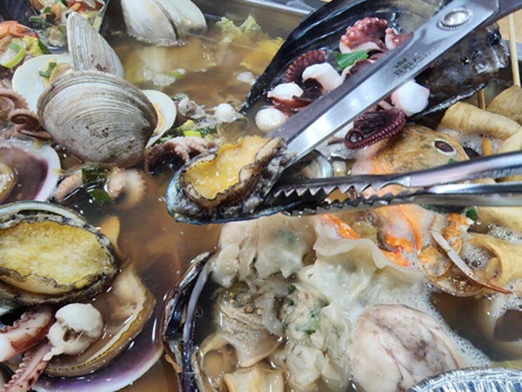  육해를 다 맛볼 수 있는 사가정조개구이 잘하는 곳