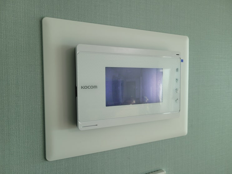  화성 병점동 정든마을 신창비바패밀리2차아파트 코콤 비디오폰 K6B VP-70C 교체 설치
