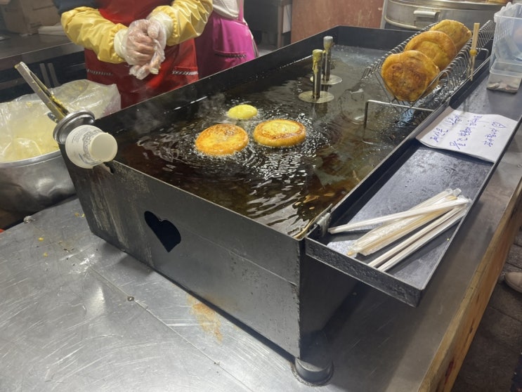  용인 중앙시장 씨앗호떡 후기  굳이 웨이팅...?