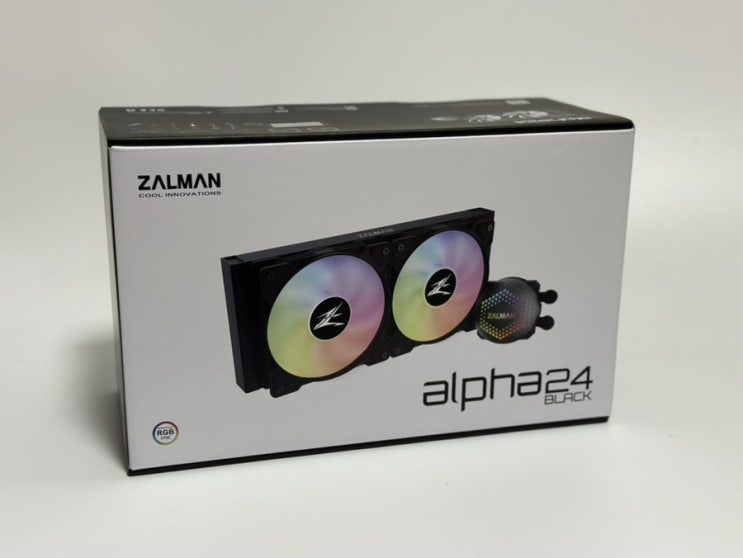  CPU 수냉쿨러 잘만 Alpha24 사용 후기