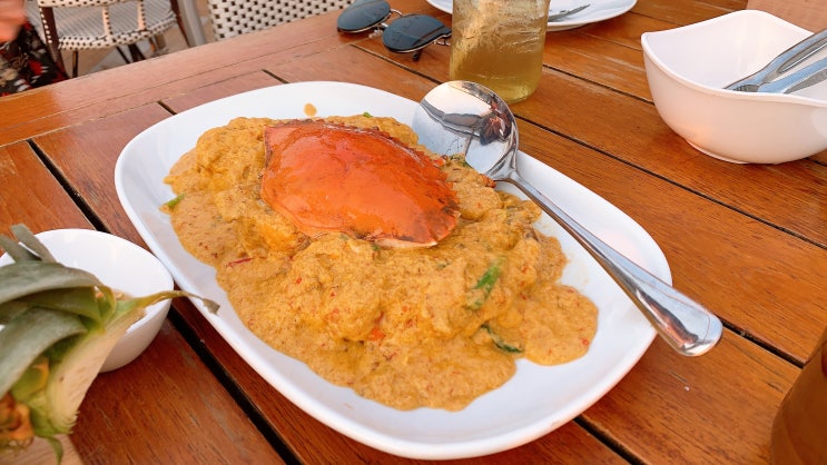  태국 방콕 '사보이 레스토랑'(Savoey Seafood) 푸팟퐁커리 씨푸드 웨이팅 맛집