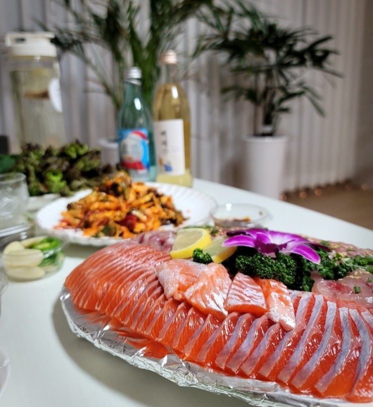  구미 지산동 맛집, 대화송어회직판장(송어회, 향어회, 모듬회)