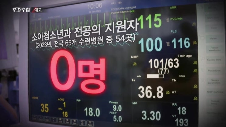 전공의 제로 지원자 없는 소아 청소년과 의사 일본사례 pd수첩 전공의 제로 지원자 없는 소아 청소년과 의사 일본사례 pd수첩
