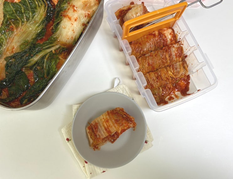  김치자르미 내돈내산 도마 칼없이 핵편한 주방살림템