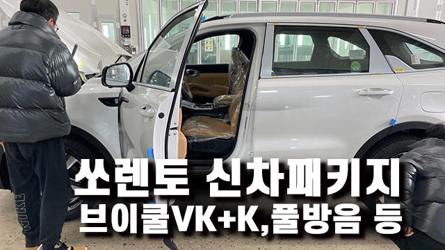  이래서 신차검수가 중요한 쏘렌토 신차패키지 feat.팀보가