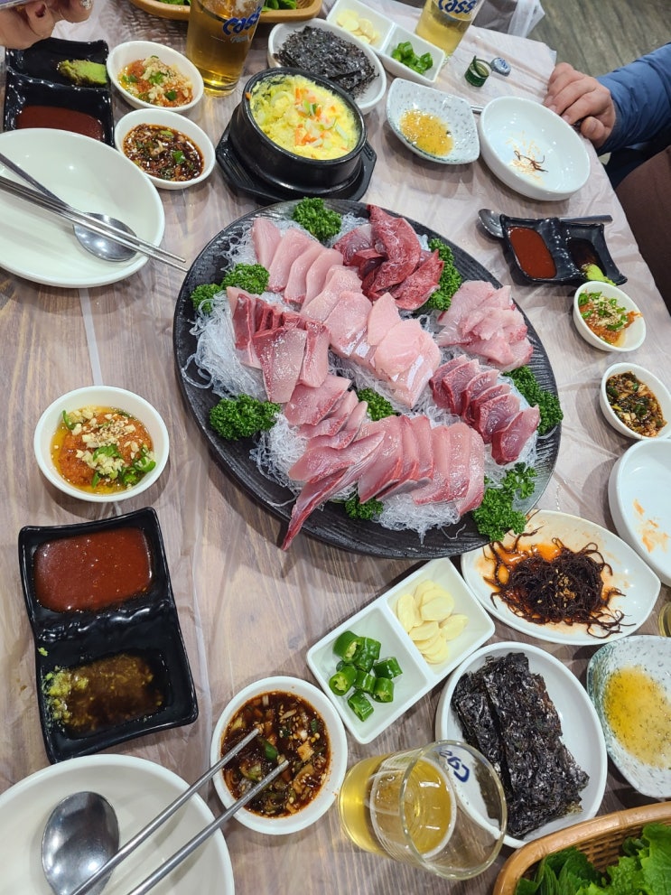  광주 풍암동 맛집 지금 제철인 방어회가 맛있는 촌놈회포차