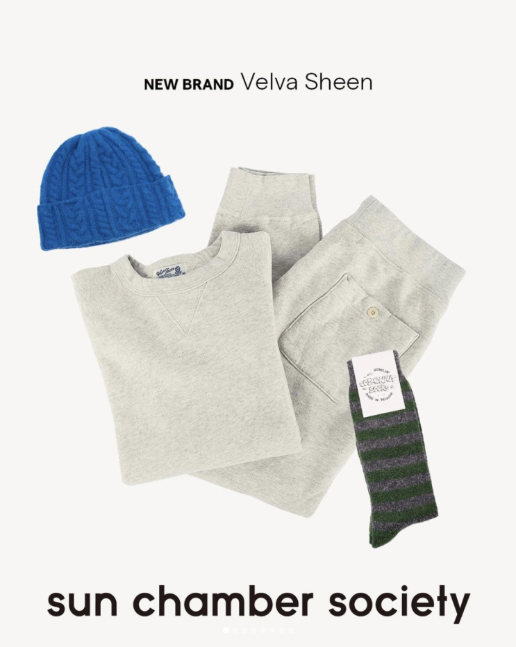  [VELVA SHEEN] 뛰어난 품질의 스포츠 웨어 '벨바쉰'