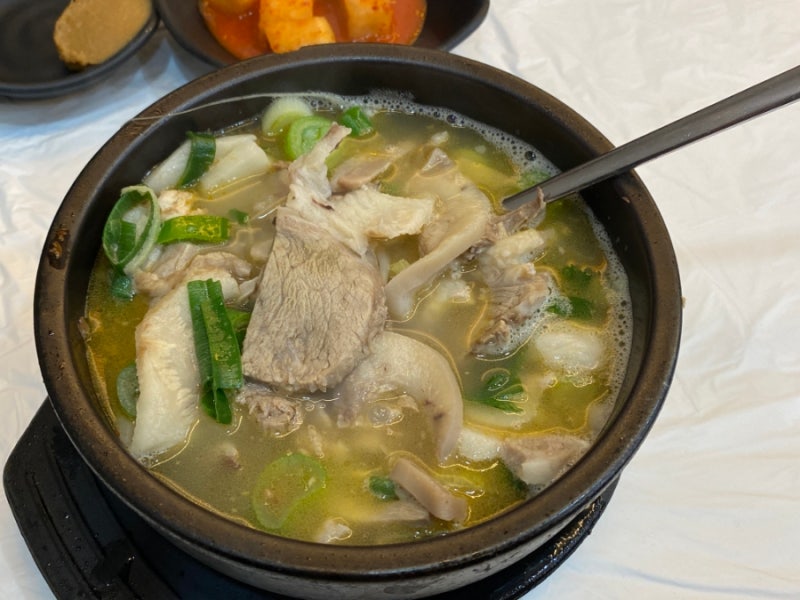 건더기 가득 순천 조례동 내조국 모듬국밥