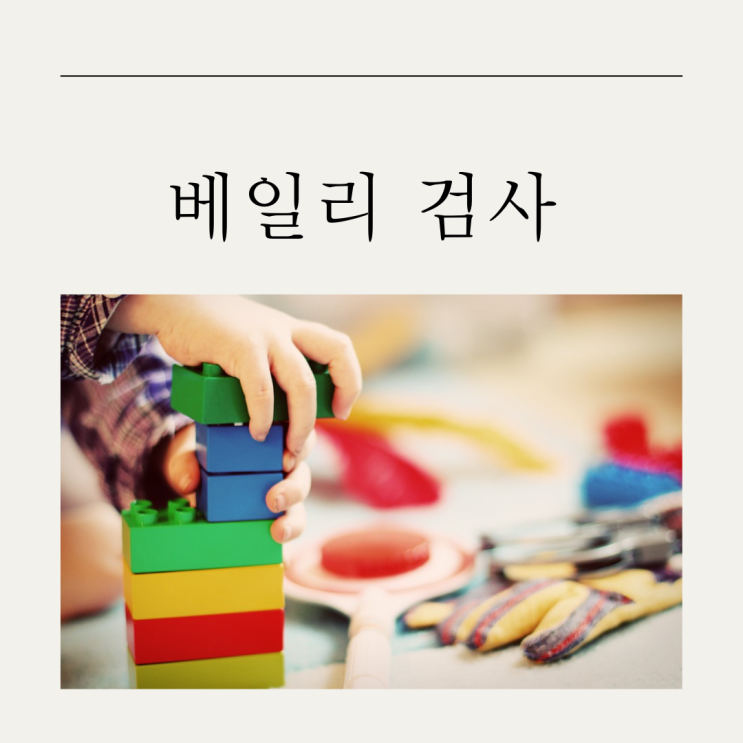  베일리검사 영유아 발달검사 비용 및 후기 살펴보기