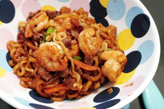  아빠표 요리, 아빠표 집밥 : 짜파게티 가지고 아이들 입맛에 맛는 짜파게티 만들기