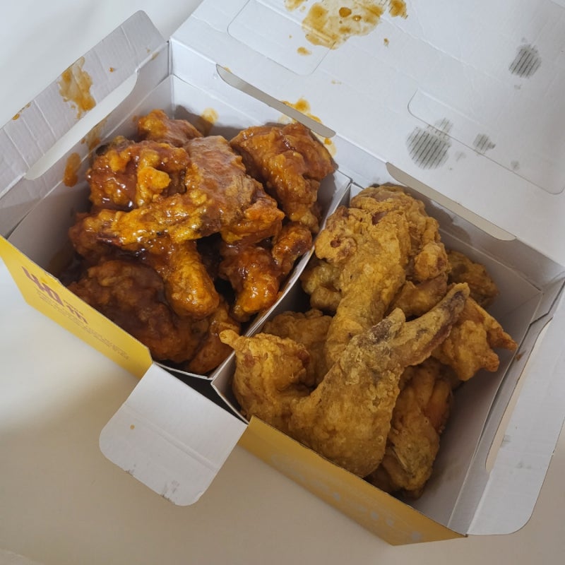 [중랑구맛집]신내동 반반치킨 맛집<페리카나 신내동점>