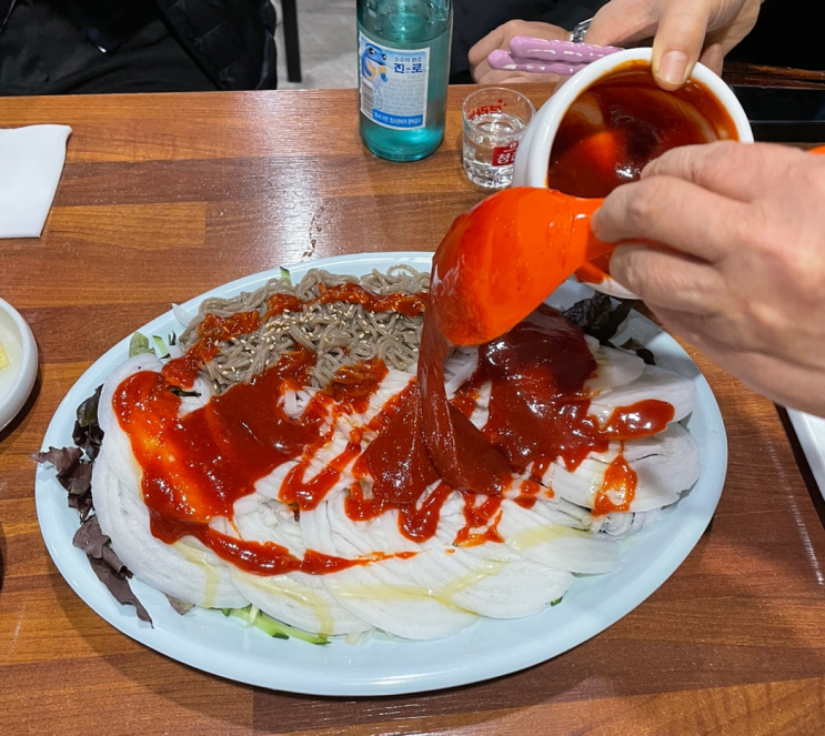  [부산/남포동] 특색 안주 "세정" 한치모밀쟁반국수