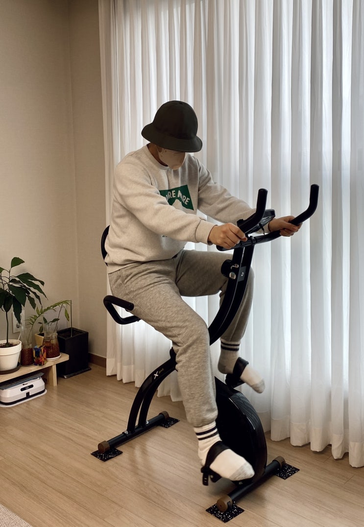  부모님 무릎통증 선물, 이고진 접이식 실내자전거 LPX1
