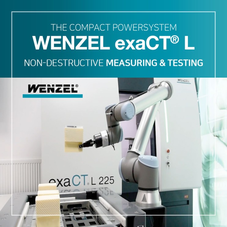 [3D 스캐너] 컴퓨터 단층 촬영 WENZEL exaCT L 고성능 CT스캐너
