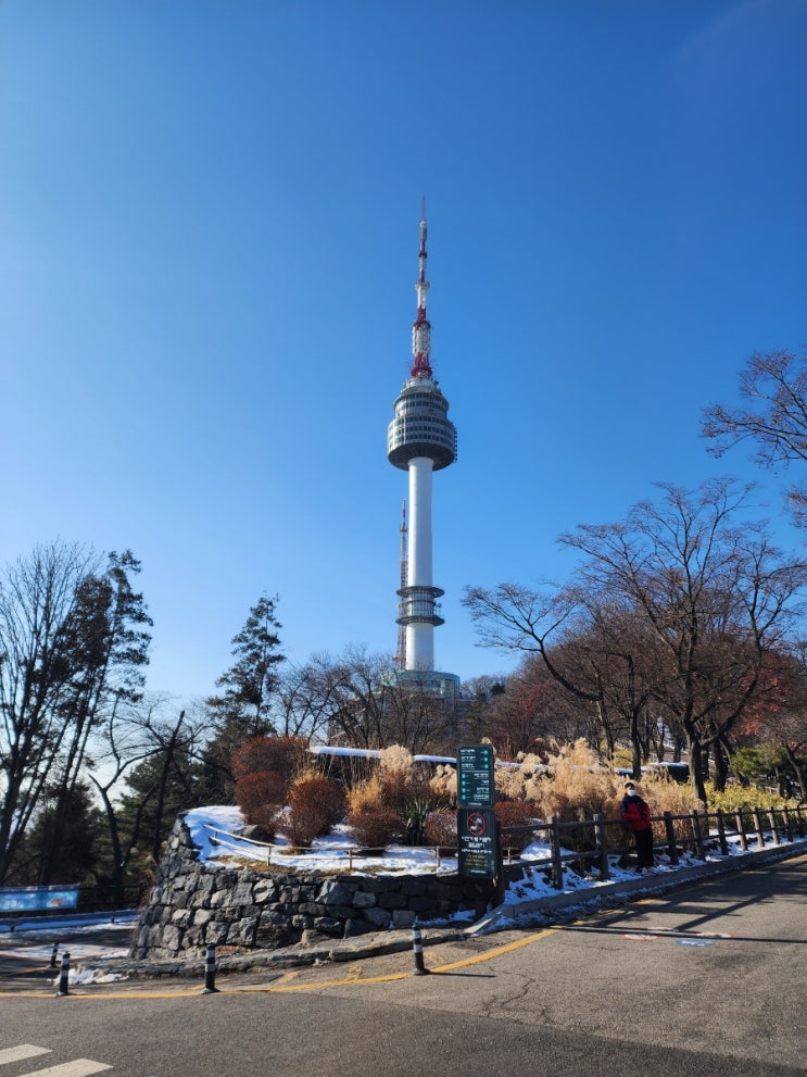  서울 남산타워 01번 순환 버스 타고 가족산책 다녀왔어요 / 서울타워 주차 정보