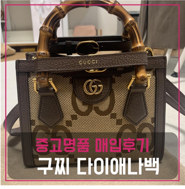  중고명품가방매입 구찌 다이애나백 점보 미니