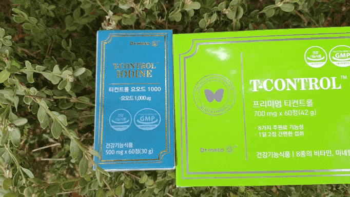  [갑상선기능저하증 다이어트] 영양제 티컨트롤과 요오드로 해결