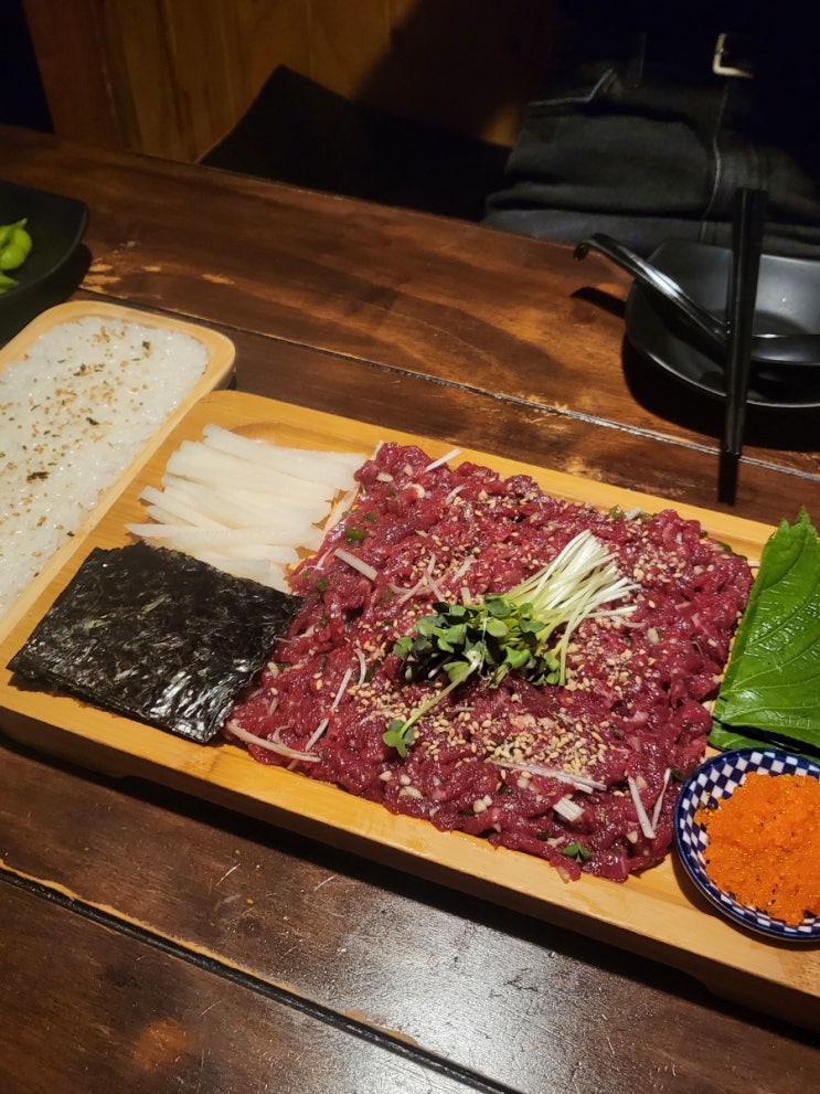  [대구술집] 동성로 육회 맛집 '물만난유쾌'