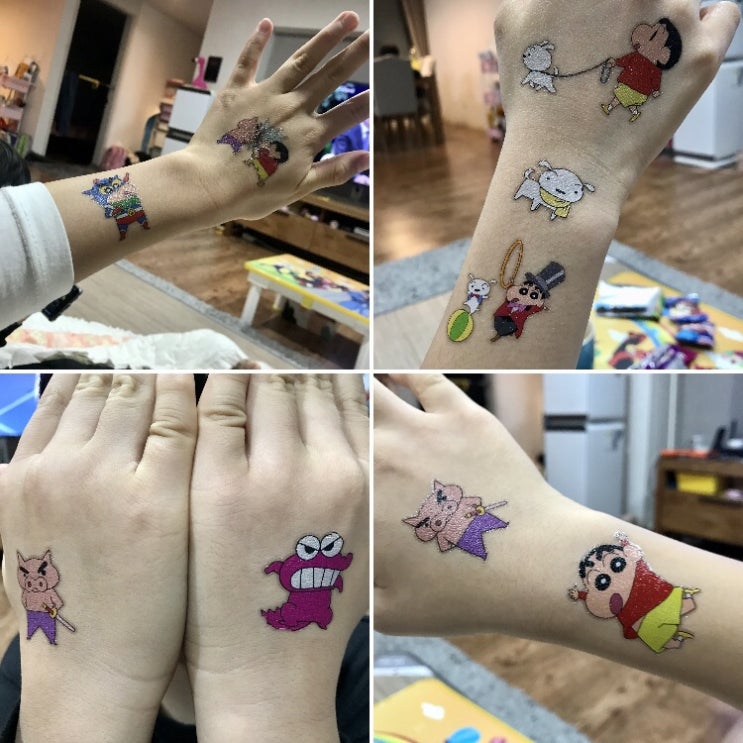 홈플러스 짱구는못말려 판박이 / 슬쌍디아빠 이동섭