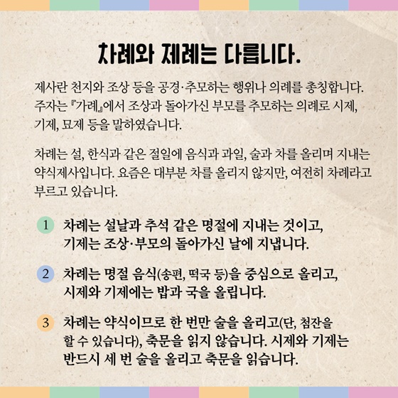 알아두면 편리한 설 예절! 알아두면 편리한 설 예절!