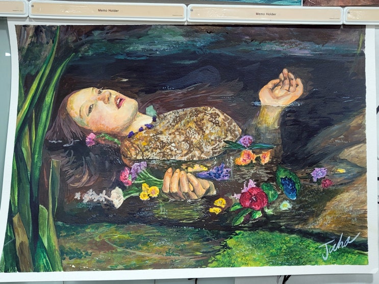  유명한 명화 그리기!_일산예고입시학원