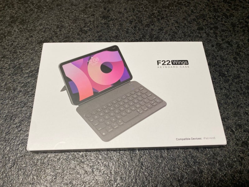 아이패드 미니6 키보드 케이스 F22 Wings