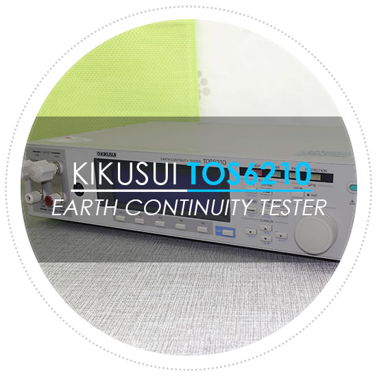  중고 계측기 수리 Kikusui TOS6210 접지도통시험기 - Earth Continuity Tester 판매 대여