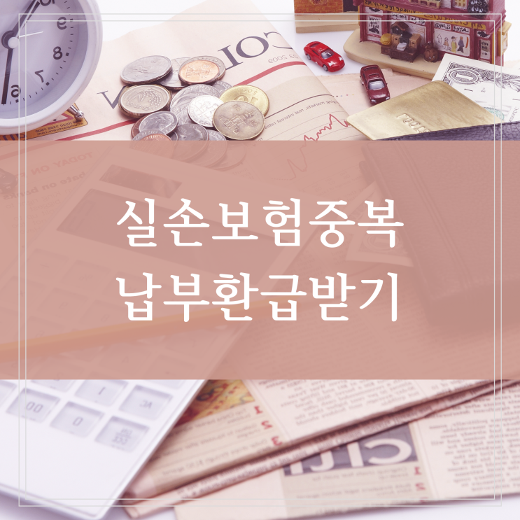  실손보험 중복 환급 개인 단체 회사 가입 중지 보험료 납부금 돌려받기 퇴사 후 재개 기간
