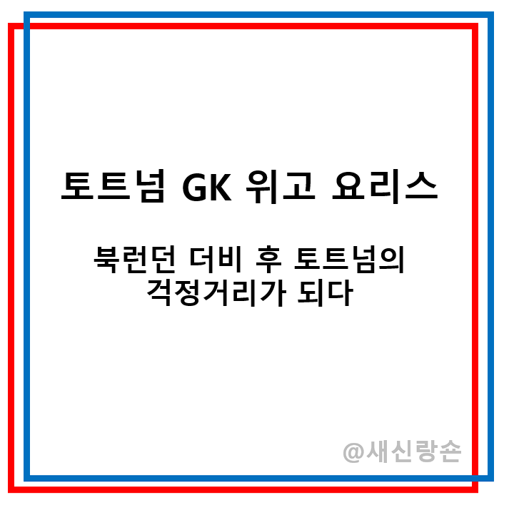 <b>토트넘</b> GK 위고 <b>요리스</b>. 북런던 더비 이후 <b>토트넘</b>의 걱정이... 