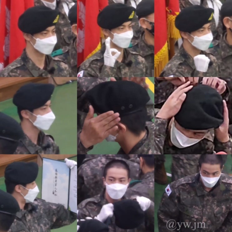 [BTS <b>방탄소년단</b> 진] 오늘 오전 <b>신병교육</b> 수료한 석진이... 