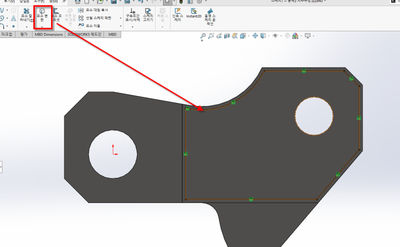 솔리드웍스 인증시험(CSWA.CSWP) 예제문제 4 : 네이버 블로그