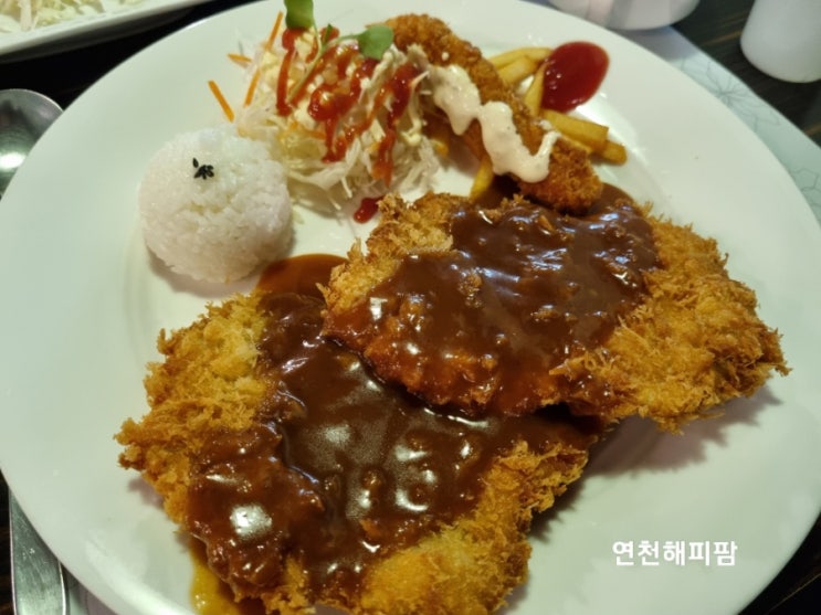  연천 전곡 수제돈까스 화덕피자 전곡맛집 뮬레스토랑 전곡호프집